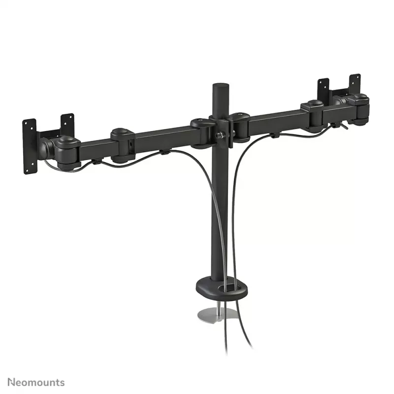Neomounts FPMA-D960DG Braço para monitor 10-27 polegadas, passagem de mesa, 8 kg, 25,4 cm (10 polegadas), 68,6 cm (27 polegadas), 100 x 100 mm, Preto