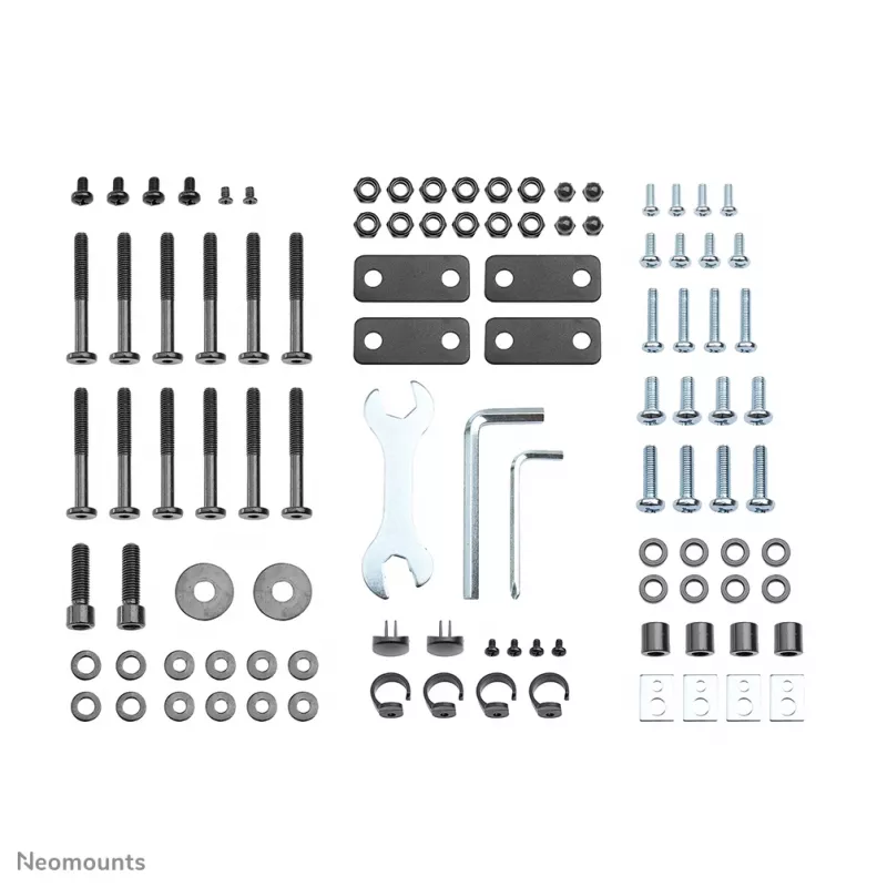 Neomounts PLASMA-M1700E Carrinho para TV 32-70 polegadas, Preto, Suporte de chão portátil, Aço, 50 kg, 81,3 cm (32 polegadas), 177,8 cm (70 polegadas)