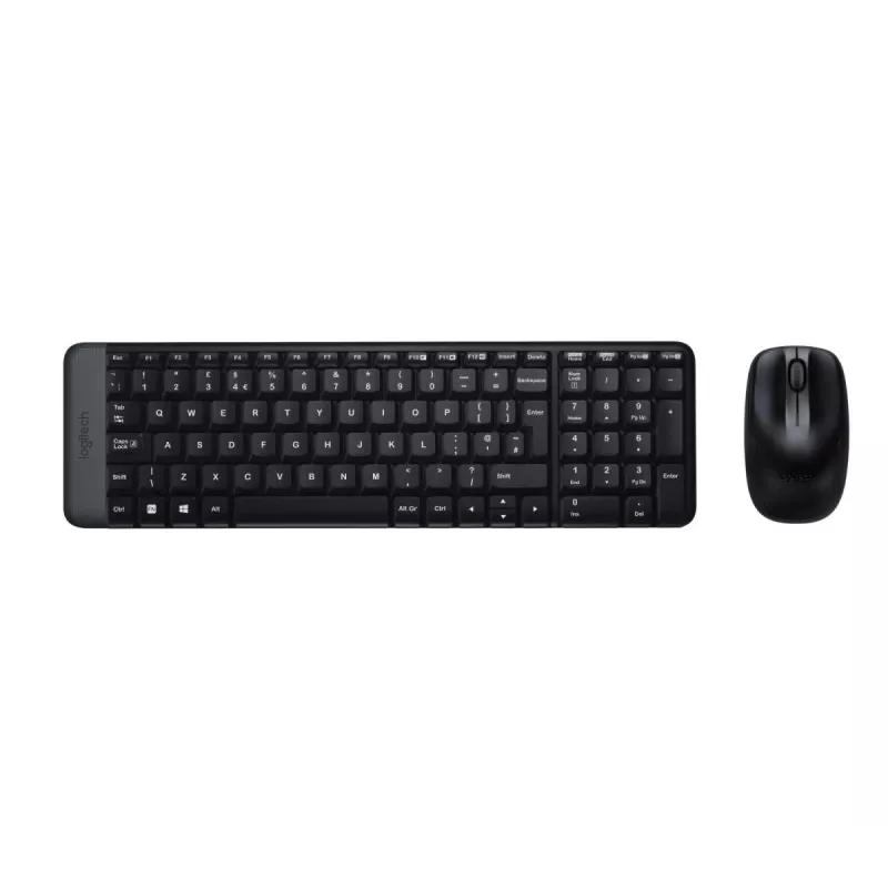 LOGITECH Combo sem fios Mk-220 - Qwerty US/Internacional