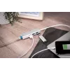 DIGITUS Hub USB 3.0, 3 portas e adaptador Gigabit-LAN 3xUSB A/F, 1xUSB A/M, 1xRJ45 LAN Compatível com Windows e Mac OS