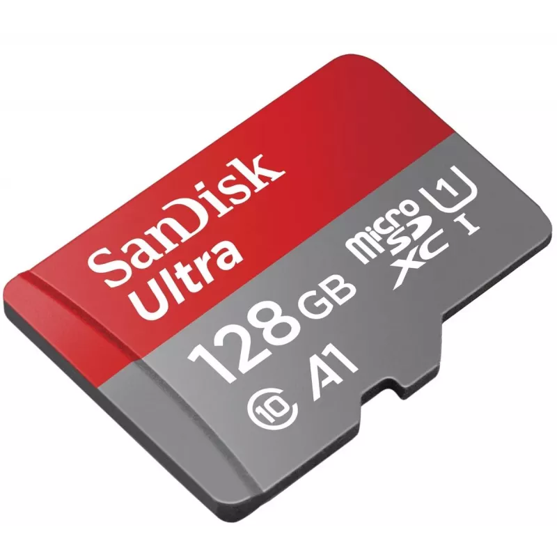 WESTERN DIGITAL SanDisk Ultra micro SDXC 128GB com adaptador SD 140MB/s A1 Classe 10 UHS-I - Imaging Packaging