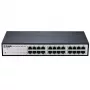 D-Link DGS-1100-24V2 Managed L2 Gigabit Ethernet (10/100/1000) 1U preto, cinzento