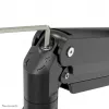 Neomounts NM-D775DX3 preto braço de monitor 17-27 polegadas - mola a gás - Topfix - travão 180°