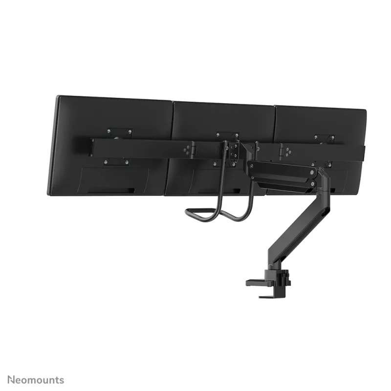 Neomounts NM-D775DX3 preto braço de monitor 17-27 polegadas - mola a gás - Topfix - travão 180°