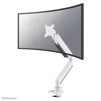 Neomounts NM-D775WHITEPLUS braço de monitor 10-49 polegadas - mola a gás - Topfix - travão 180°