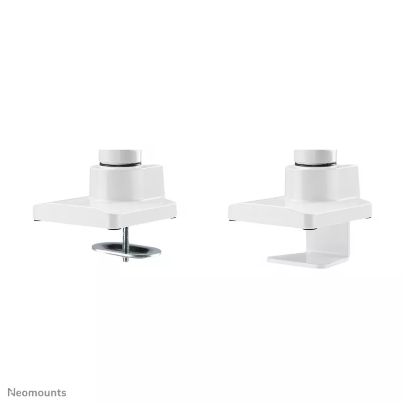 Neomounts NM-D775WHITEPLUS braço de monitor 10-49 polegadas - mola a gás - Topfix - travão 180°
