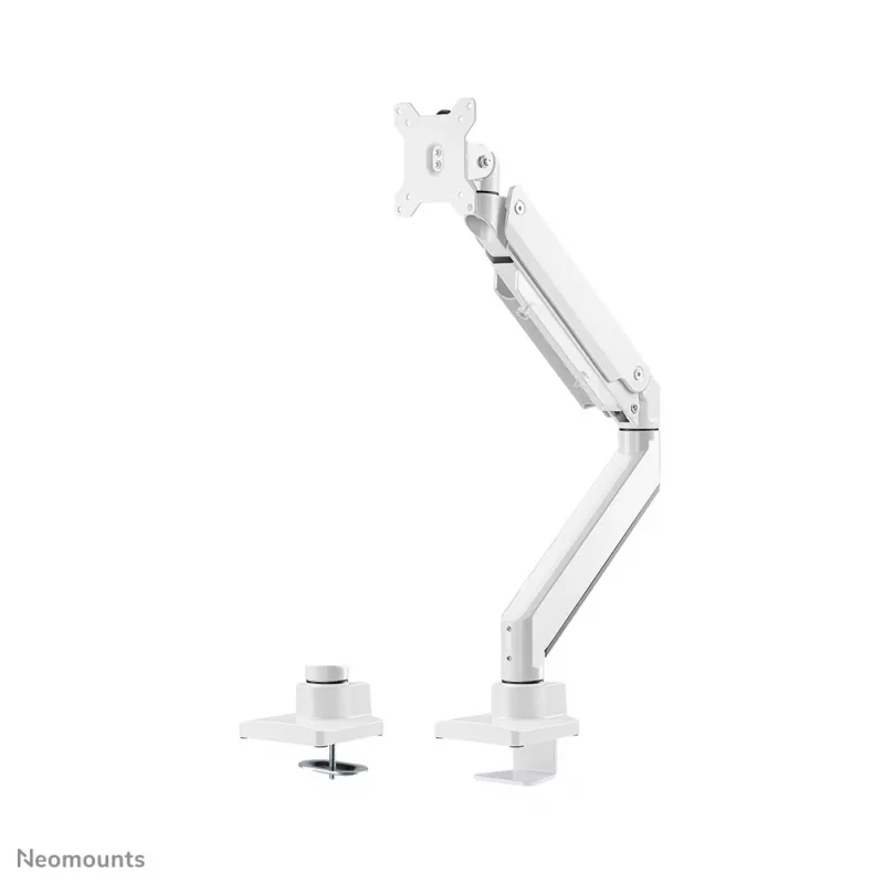 Neomounts NM-D775WHITEPLUS braço de monitor 10-49 polegadas - mola a gás - Topfix - travão 180°