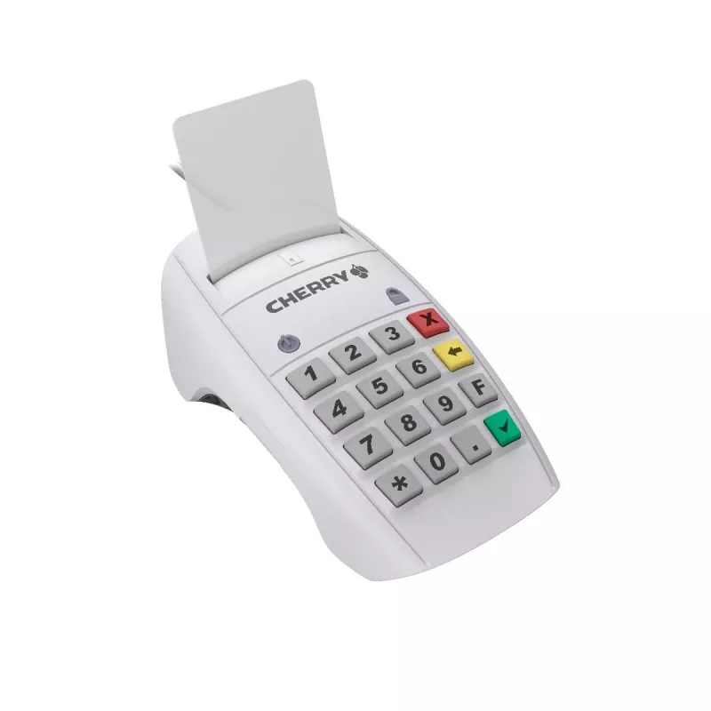CHERRY ST-2100 leitor inteligente de controlo de acessos branco