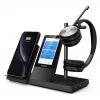 Yealink WH66 Dual UC-DECT Wireless Headset, sem fios, escritório/callcenter, 20 - 20000 Hz, 127 g, headset, preto