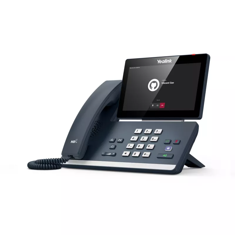 Yealink MP58 Microsoft Teams Edition, telefone IP, cinzento, auscultador com fios, secretária, Android, Microsoft Teams