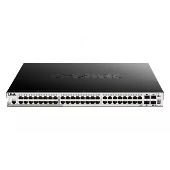 D-Link DGS-1510-20/E Comutador de rede Gerido L2/L3 Gigabit Ethernet (10/100/1000) 1U Cinzento
