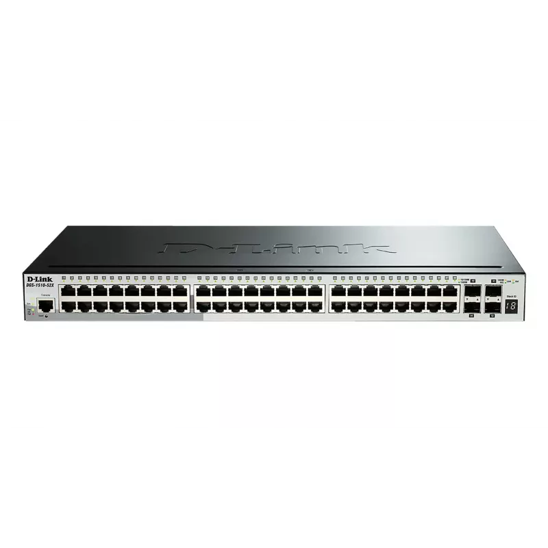 D-Link DGS-1510-20/E Comutador de rede Gerido L2/L3 Gigabit Ethernet (10/100/1000) 1U Cinzento
