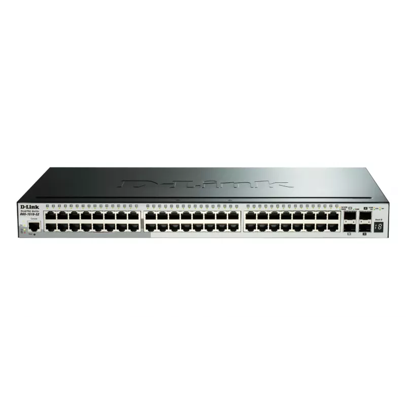 D-Link DGS-1510-20/E Comutador de rede Gerido L2/L3 Gigabit Ethernet (10/100/1000) 1U Cinzento