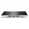 D-Link DGS-1510-20/E Comutador de rede Gerido L2/L3 Gigabit Ethernet (10/100/1000) 1U Cinzento