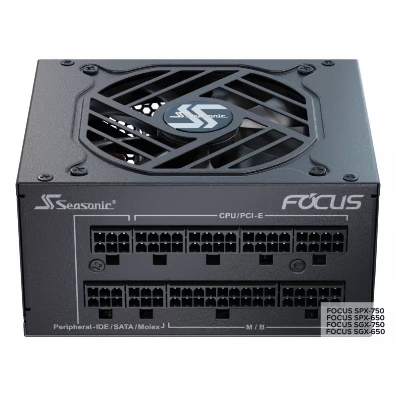 Fonte de alimentação SEASONIC Focus Sgx-750 (2021) 750 W 20+4 Pin