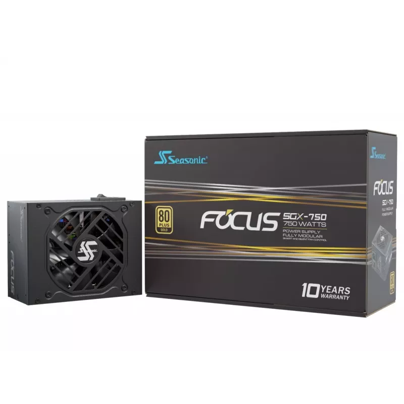 Fonte de alimentação SEASONIC Focus Sgx-750 (2021) 750 W 20+4 Pin