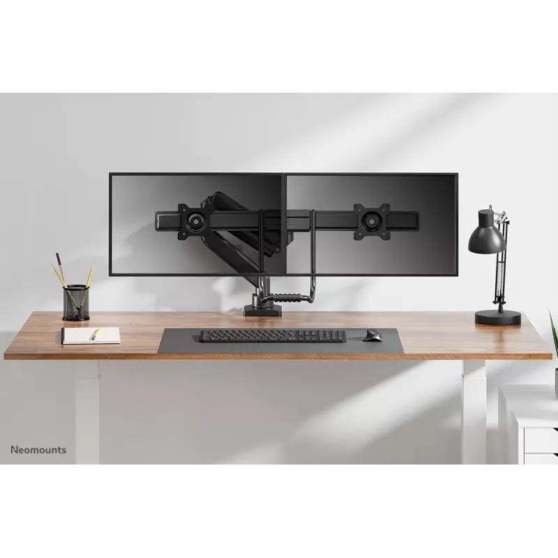 Suporte para monitor Neomounts DS75-450BL2 17-32 polegadas - Mola a gás - Fixação à mesa - Bloqueio a 180°