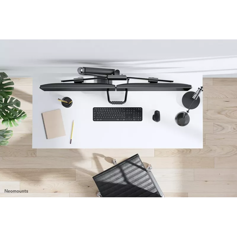 Suporte para monitor Neomounts DS75-450BL2 17-32 polegadas - Mola a gás - Fixação à mesa - Bloqueio a 180°