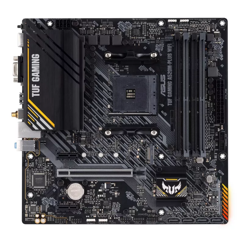 ASUS TUF GAMING A520M-PLUS WIFI AMD A520 Socket AM4 micro ATX