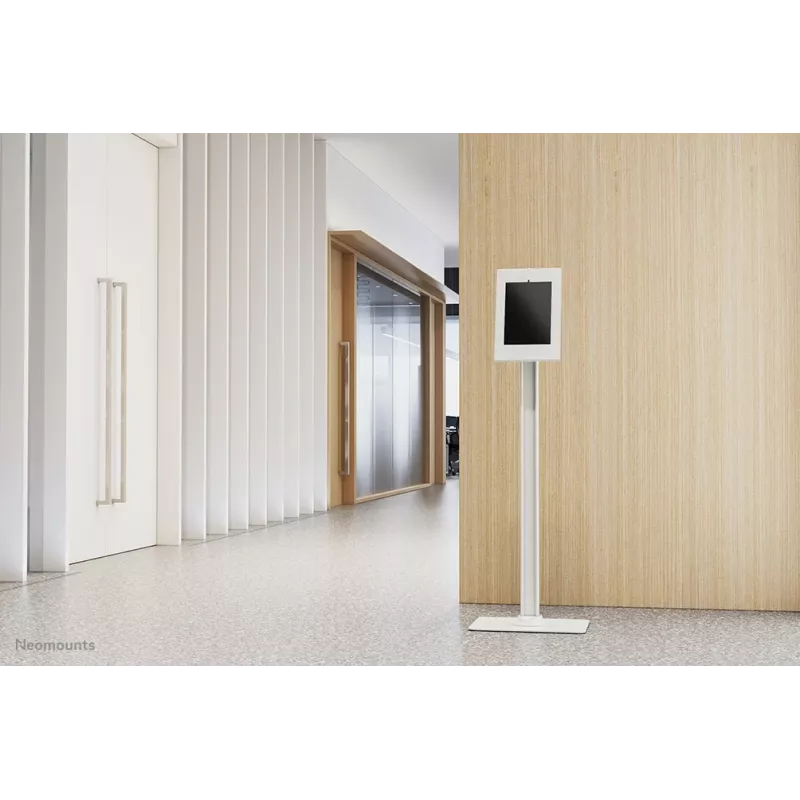 Suporte de chão para tablet Neomounts FL15-650WH1 9,7-11 polegadas – com fecho
