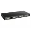 Comutador Smart Managed D-Link 48 portas Gigabit com 4 x 10G SFP+