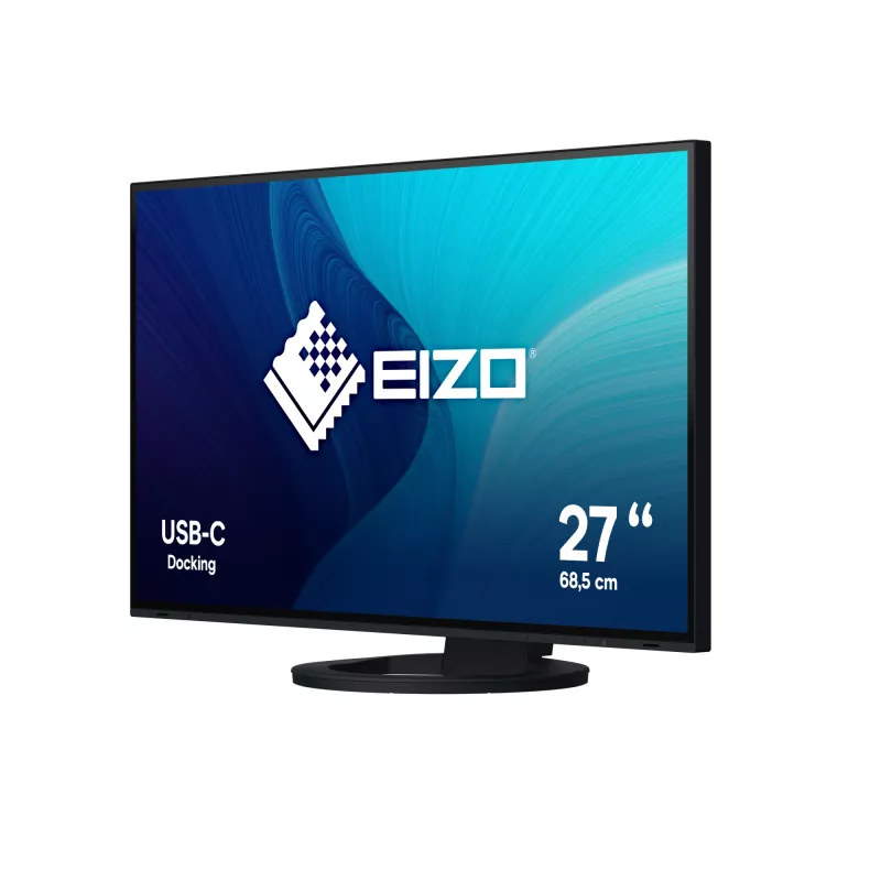 Monitor de computador EIZO FlexScan EV2781-BK 68,6 cm (27 polegadas) 2560 x 1440 píxeis Quad HD LCD Preto