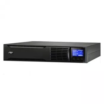 FSP Champ Rack 1K unidade de alimentação ininterrupta (UPS) dupla conversão (Online) 1 kVA 900 W 3 saídas AC