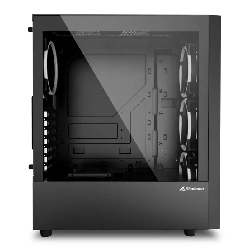 Caixa de PC Sharkoon RGB Wave Desktop preto