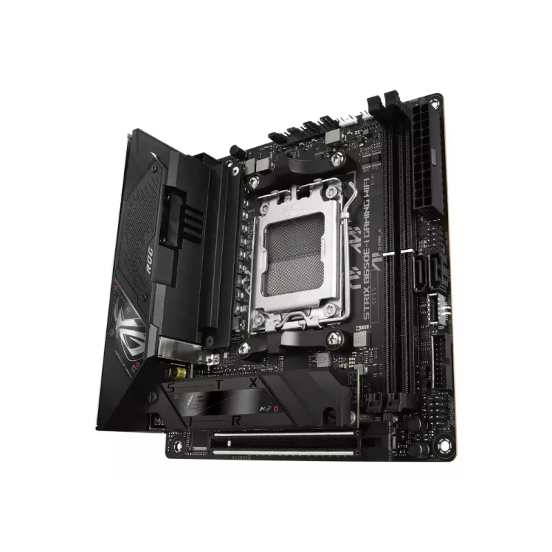 Motherboard ASUS ROG STRIX B650E-I GAMING WIFI mini ITX — AMD B650, Socket AM5, DDR5, 2x M.2, Wi‑Fi 6E, LAN 2,5 Gb