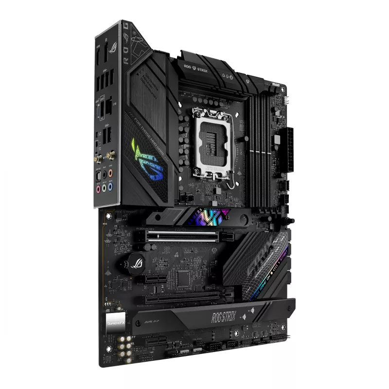 Motherboard ASUS ROG STRIX B760-F GAMING WIFI — Intel B760, LGA 1700, ATX, DDR5, 4 DIMM, Wi‑Fi 6E, LAN 2.5Gb