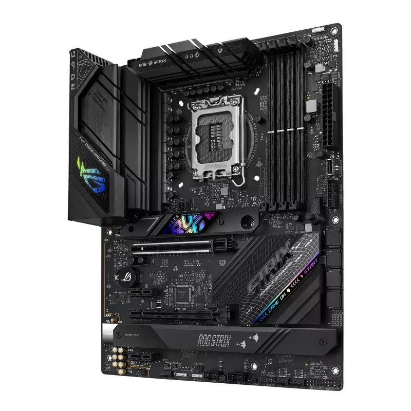 Motherboard ASUS ROG STRIX B760-F GAMING WIFI — Intel B760, LGA 1700, ATX, DDR5, 4 DIMM, Wi‑Fi 6E, LAN 2.5Gb