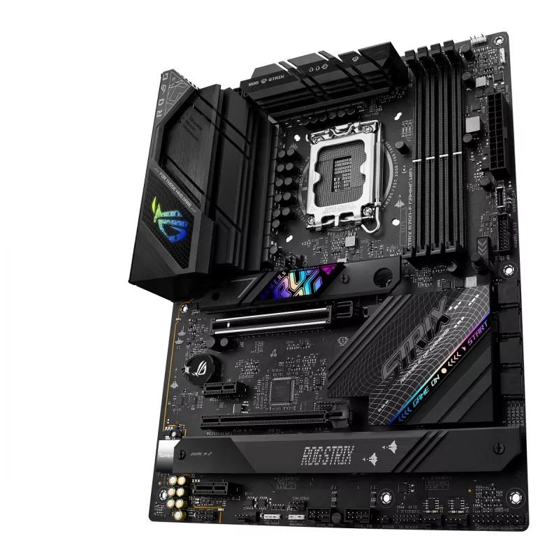 Motherboard ASUS ROG STRIX B760-F GAMING WIFI — Intel B760, LGA 1700, ATX, DDR5, 4 DIMM, Wi‑Fi 6E, LAN 2.5Gb