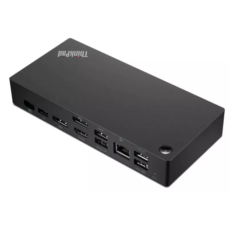 Lenovo ThinkPad Universal Thunderbolt 4 Smart Dock com fios preto 40 Gbit/s 100 W