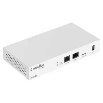 D-Link Nuclias Connect Hub, 100 Mbit/s, IEEE 802.1Q, IEEE 802.3ab, IEEE 802.3u, IEEE 802.3x, 10,100,1000 Mbit/s, WPA2, WPA3, com fios, 100 - 240 V