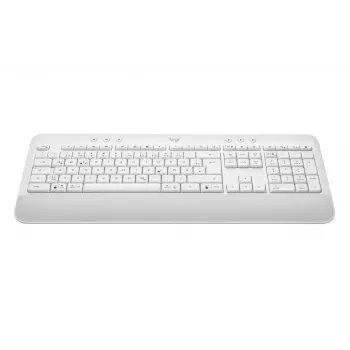 LOGITECH Signature K650 Teclado sem fios - Off-white - alemão Qwertz