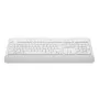 LOGITECH Signature K650 Teclado sem fios - Off-white - alemão Qwertz