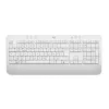 LOGITECH Signature K650 Teclado sem fios - Off-white - alemão Qwertz