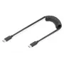 DIGITUS Cabo espiral USB - tipo C para USB - tipo C, TPU USB 2.0, PD60W Max; 1m