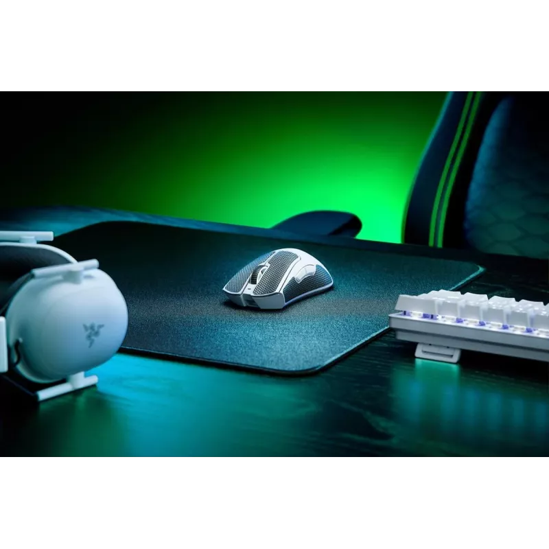 RAZER Deathadder V3 Pro Rato gaming ergonómico sem fios/com fios branco