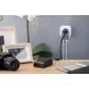 DIGITUS Fonte de alimentação com 2 portas USB 250V, 50 Hz, USB: 5V, 2,1A, branco / cinzento