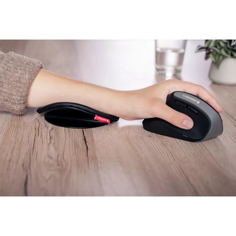 CHERRY SLIDEPAD ERGO apoio de pulso preto