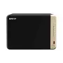 QNAP TS-664 NAS torre Intel® Celeron® N5095 8 GB DDR4 0 TB QNAP QTS preto, bronze
