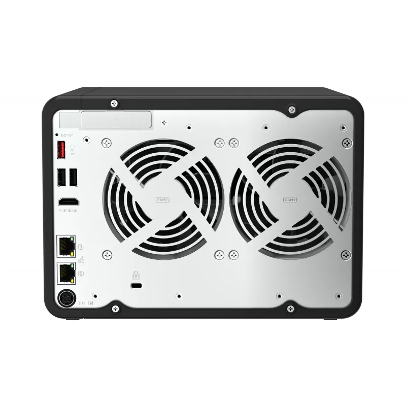 QNAP TS-664 NAS torre Intel® Celeron® N5095 8 GB DDR4 0 TB QNAP QTS preto, bronze
