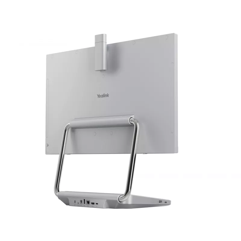 Barra de videocolaboração Yealink DeskVision A24 cinzento prateado