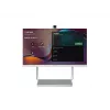 Barra de videocolaboração Yealink DeskVision A24 cinzento prateado
