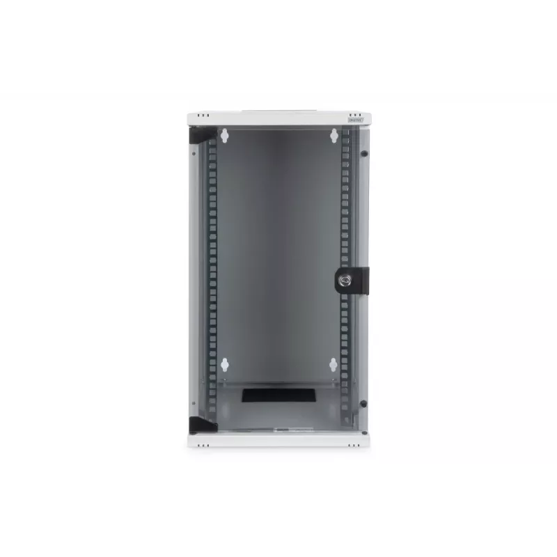 Caixa de montagem na parede DIGITUS 254 mm (10 polegadas) - 312x300 mm (LxP) cinzento