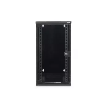 Caixa de montagem na parede DIGITUS 254 mm (10 polegadas) – 312 x 300 mm (L x P) preto
