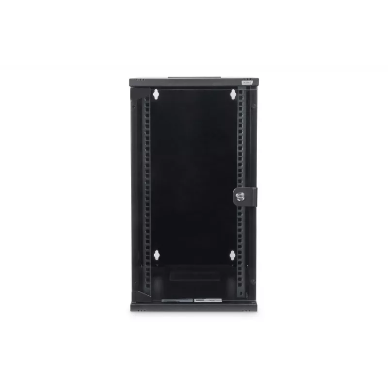 Caixa de montagem na parede DIGITUS 254 mm (10 polegadas) – 312 x 300 mm (L x P) preto