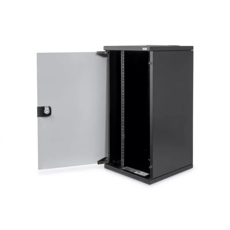 Caixa de montagem na parede DIGITUS 254 mm (10 polegadas) – 312 x 300 mm (L x P) preto
