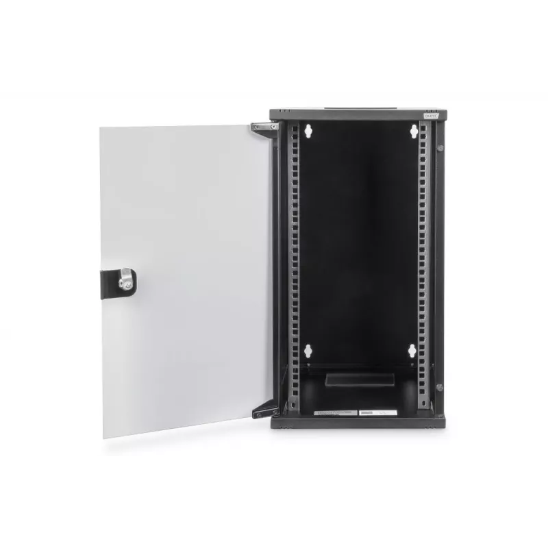 Caixa de montagem na parede DIGITUS 254 mm (10 polegadas) – 312 x 300 mm (L x P) preto